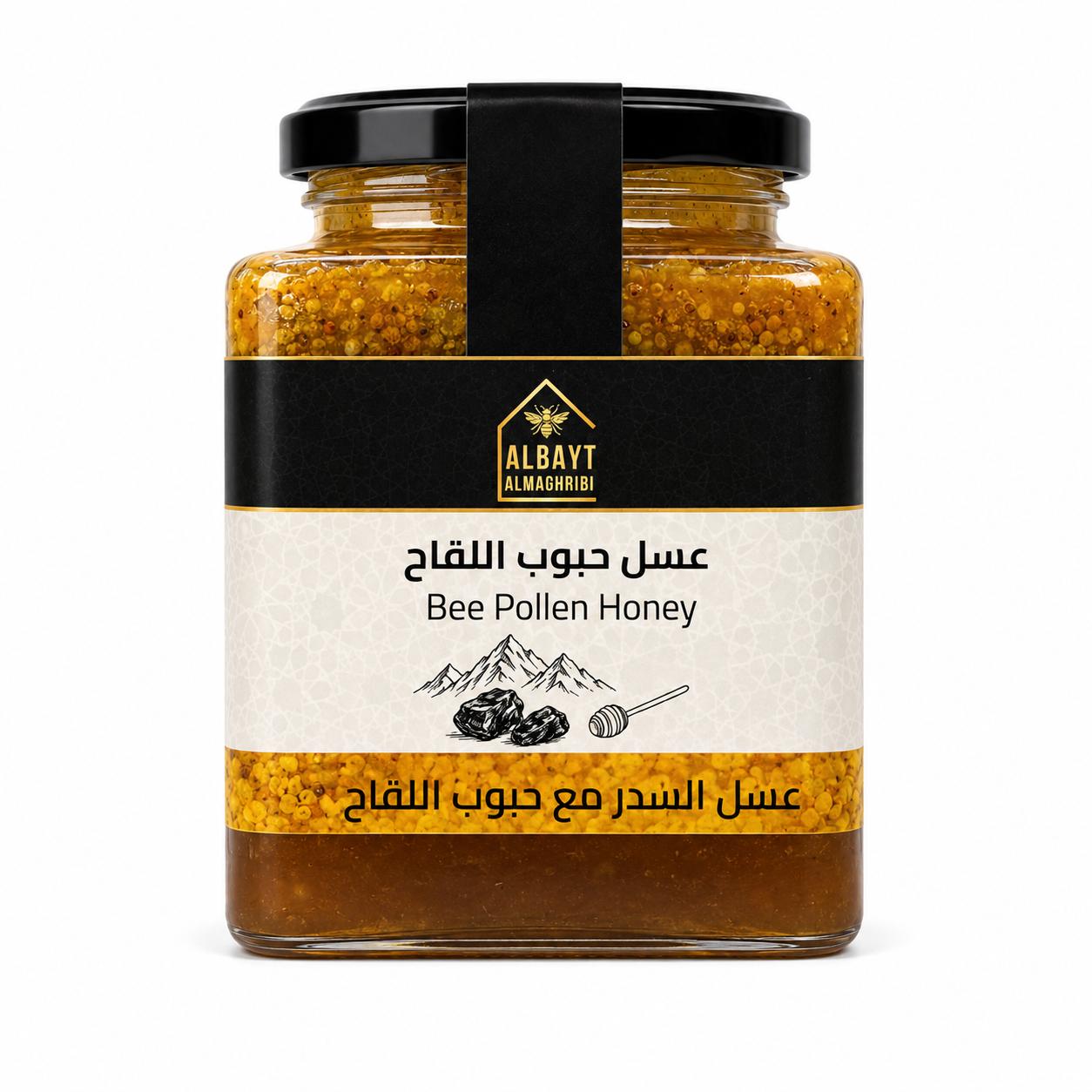 عسل السدر مع حبوب اللقاح Sidr honey with pollen