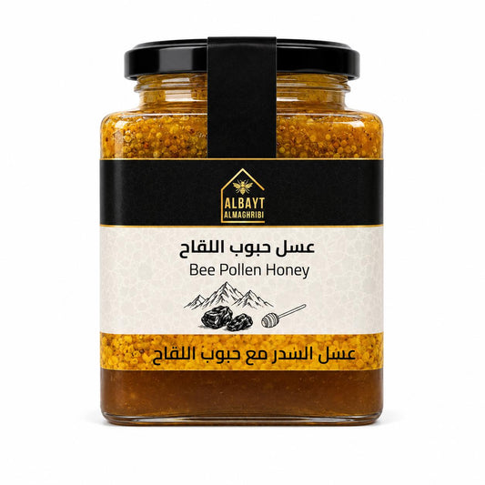 عسل السدر مع حبوب اللقاح Sidr honey with pollen