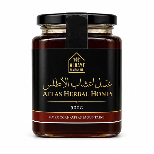 عسل الأعشاب الجبلي المغربي Moroccan mountain herbal honey