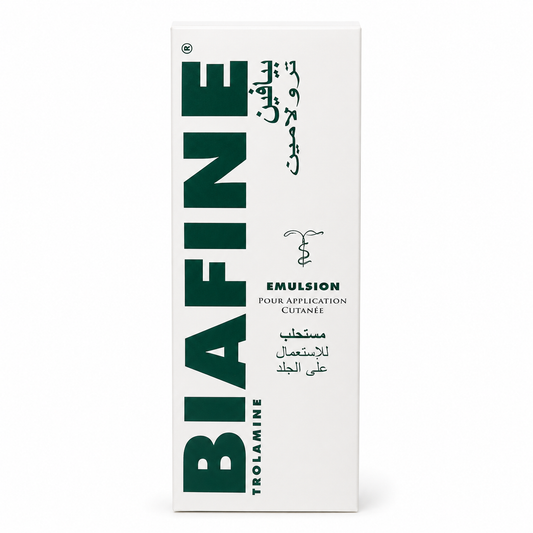 بيافين ترواميلين مستحلب للاستعمال على الجلد 186غ | Biafine Trolamine Emulsion 186g