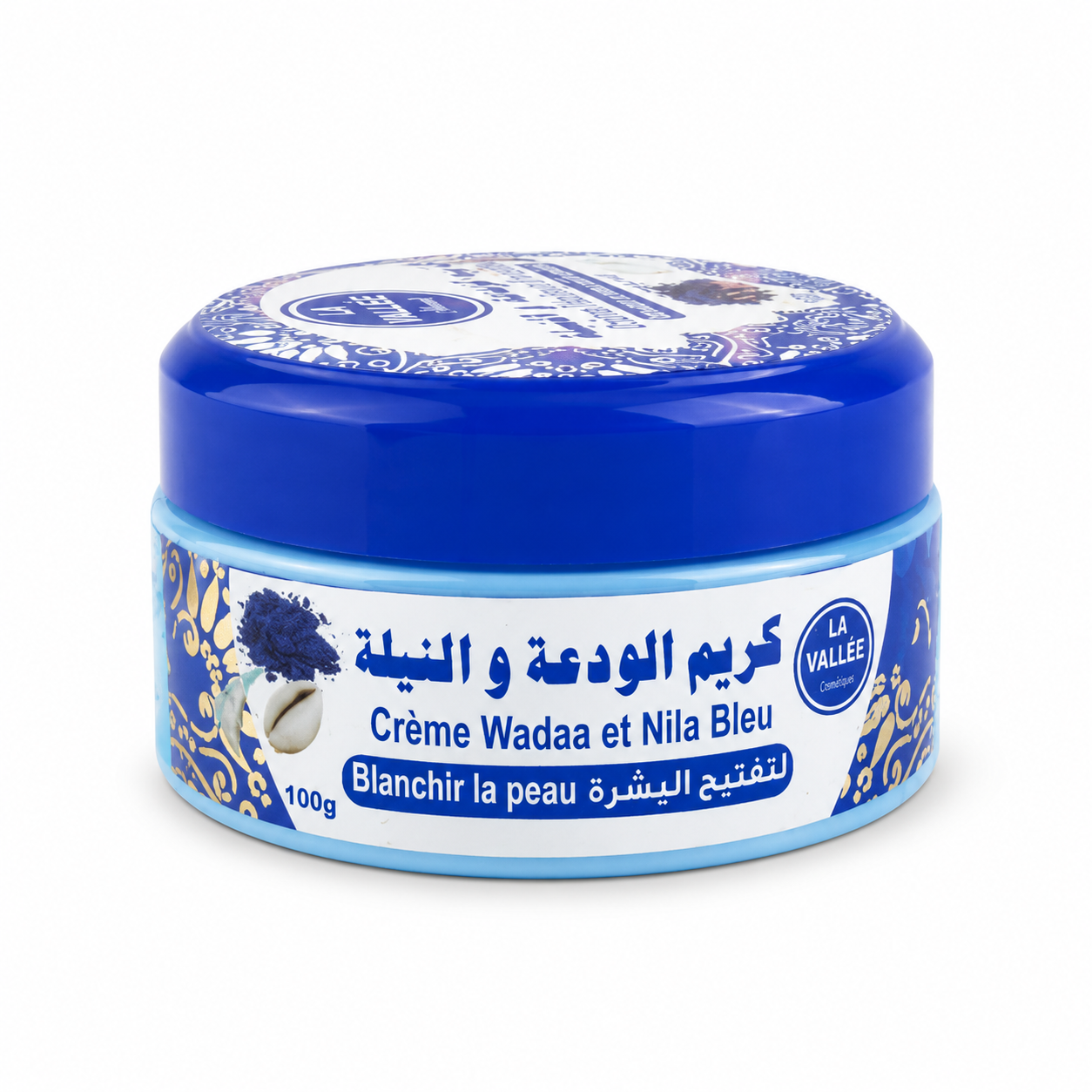 كريم الودعة والنيلة الزرقاء 100غ | Crème Wadaa et Nila Bleu 100g